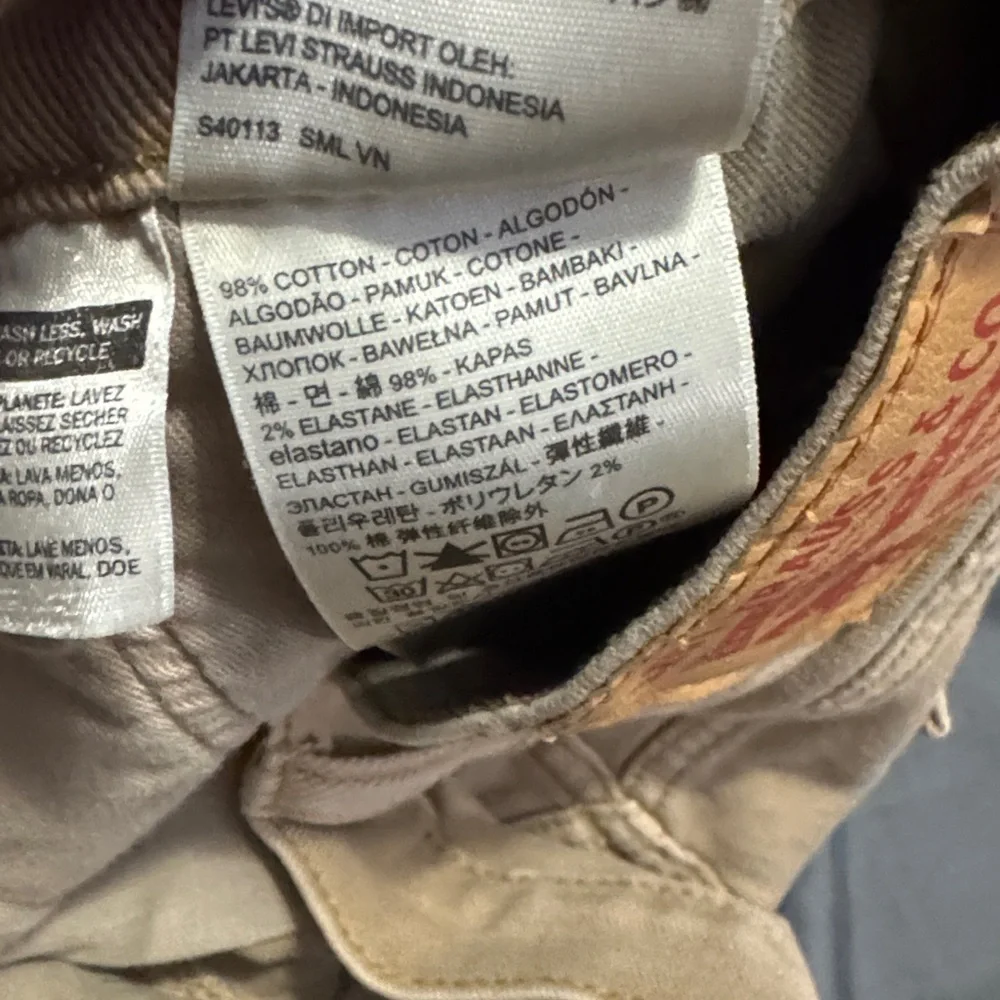 Levi's 514 Straight Khaki Jeans 29x32